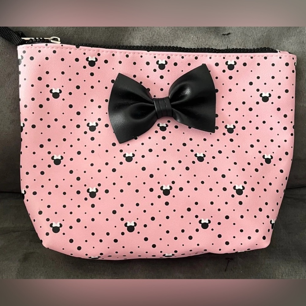 Disney Minnie Mouse Cosmetic Bag, New